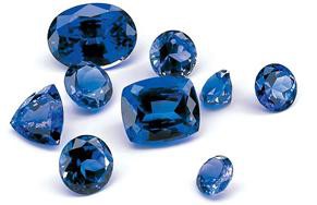 Tanzanite cut stones